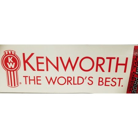 BARJAN 6 x 18 in. Kenworth Decal BA54001